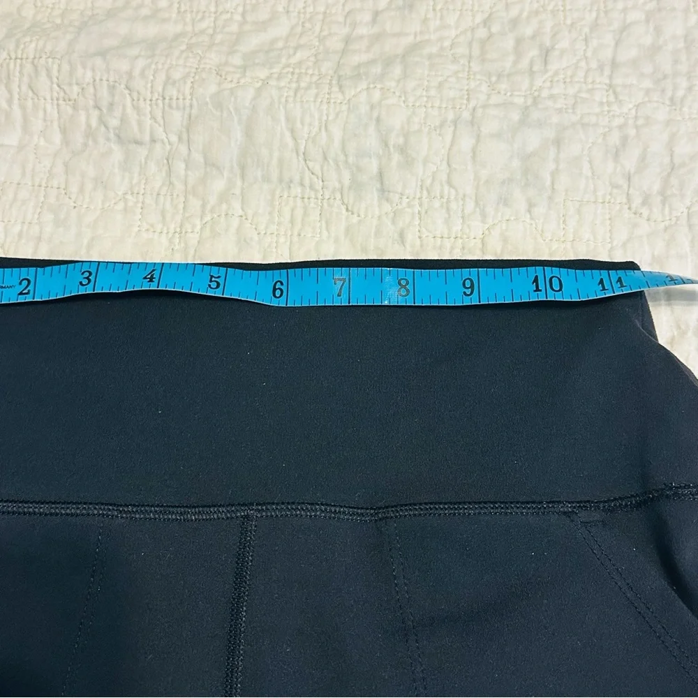 Spyder Active Women’s Black Leggings Size Small Pockets Preowned GUC - Picture 7 of 7
